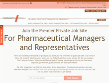 Tablet Screenshot of pharmaceuticalcrossing.com